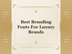 Elegant Fonts for Luxury Brand Identity